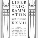 Liber Trigrammaton svb figvra XXVII