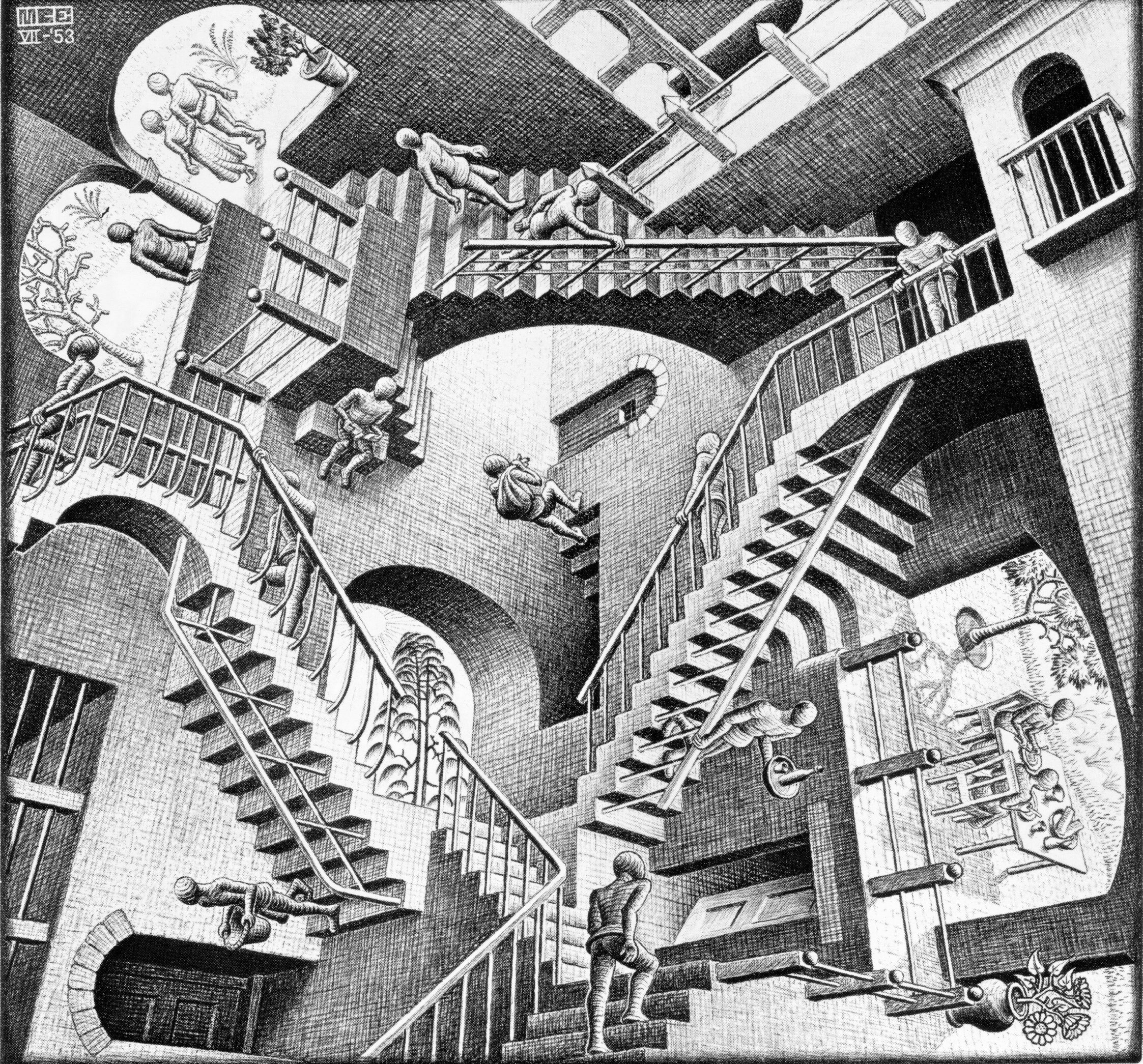 M. C. Escher: Relativita